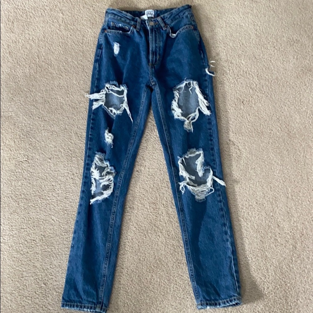 BDG- urban outfitters- mom high rise ripped jeans